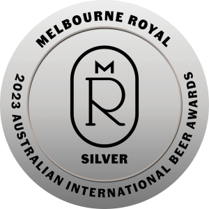Australian International Beer Awards Silver Medal Imperial Stout