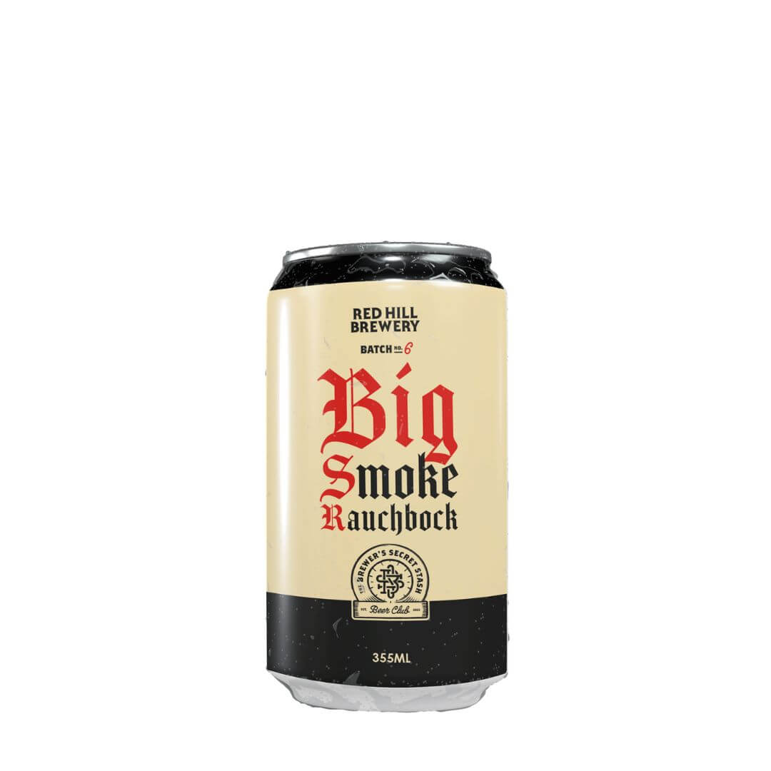 Big Smoke Rauchbock Can of craft beer